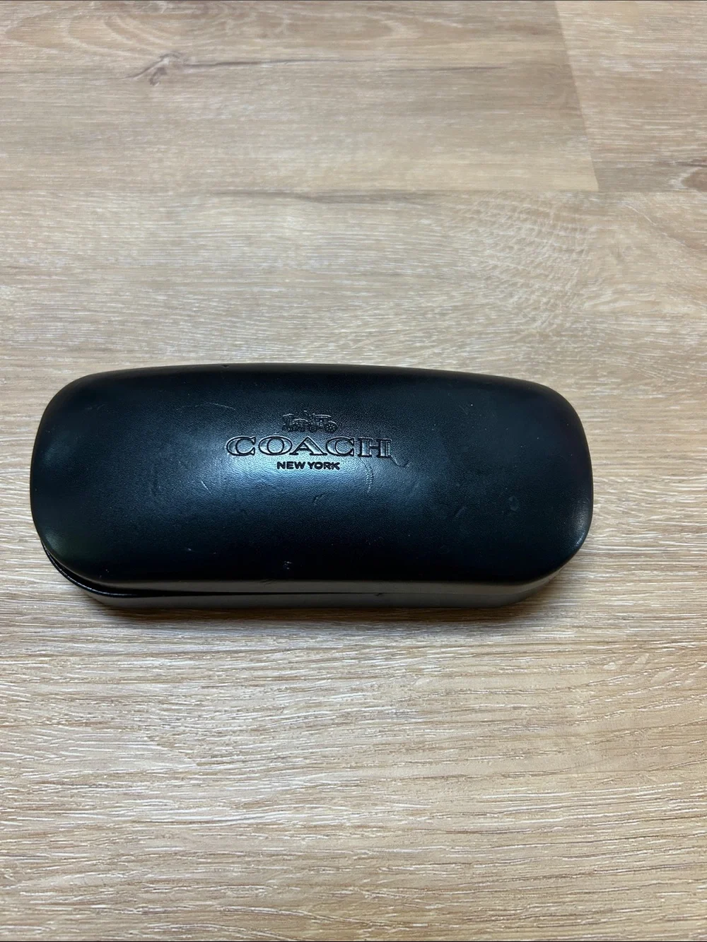 Coach Black Hard Sunglasses Case